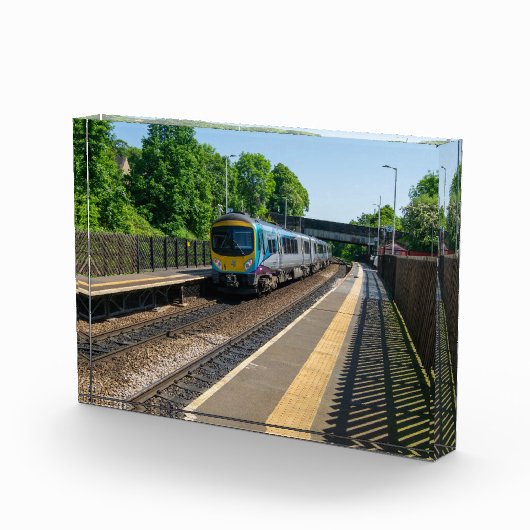 Deighton Railway Station, Huddersfield Fotoblokken (Rechts)