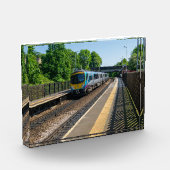 Deighton Railway Station, Huddersfield Fotoblokken (Links)