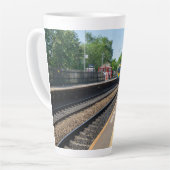 Deighton Railway Station, Huddersfield Latte Mok (Linkerhoek)