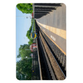 Deighton Railway Station, Huddersfield Magneet (Verticaal)