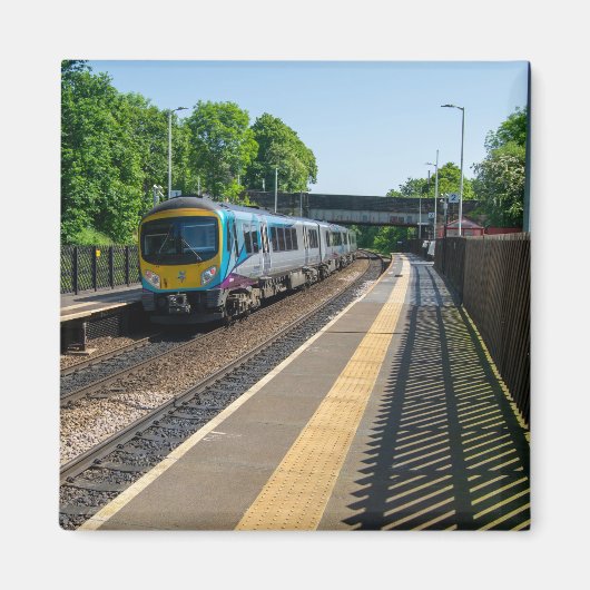 Deighton Railway Station, Huddersfield Magneet (Voorkant)