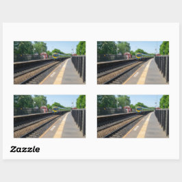 Deighton Railway Station, Huddersfield Rechthoekige Sticker