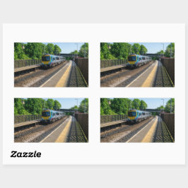 Deighton Railway Station, Huddersfield Rechthoekige Sticker