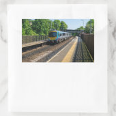 Deighton Railway Station, Huddersfield Rechthoekige Sticker (Tas)