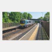 Deighton Railway Station, Huddersfield Rechthoekige Sticker (Voorkant)