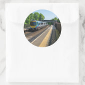 Deighton Railway Station, Huddersfield Ronde Sticker (Tas)