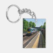 Deighton Railway Station, Huddersfield Sleutelhanger (Voorkant Links)