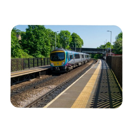 Deighton (West Yorkshire) railway station Magneet (Horizontaal)