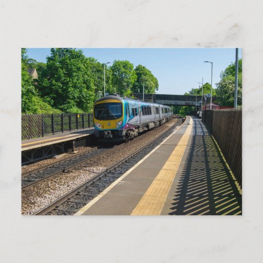 Deighton (West Yorkshire) station Briefkaart (Voorkant)