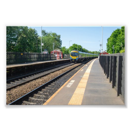 Deighton (West Yorkshire) Station Foto Afdruk (Voorkant)