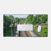 Deighton (Yorkshire) railway station, Huddersfield Bureaumat (Keyboard & Muis)