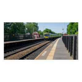 Deighton (Yorkshire) railway station, Huddersfield Perfect Poster