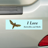 Deilephila celerio - Vine Hawk-Moth Bumpersticker (Op auto)