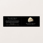 Deimos, maan van Mars, astronoom, astronomiewinkel Visitekaartje (Buitenkant ongevouwen)