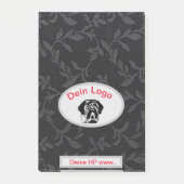  Dein Bild Mastiff Bulldog Logo Klebezettel Post-it® Notes (Voorkant)