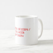 DEIN DESIGN / FOTO TASSE PERSONALISIERT KOFFIEMOK (Voorkant rechts)