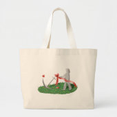 Dein innerer Halt Stoffbeutel Grote Tote Bag (Voorkant)