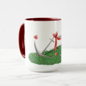 Dein innerer Halt Tasse Becher Mok (Voorkant links)