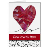 Dein ist mein Herz Je bent mijn hart Duitse liefde (Voorkant)