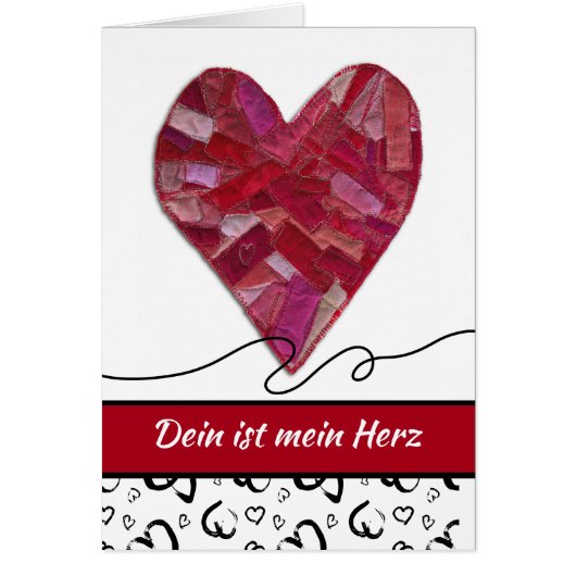 Dein ist mein Herz Je bent mijn hart Duitse liefde (Voorkant)