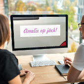 "Dein Kind" op jöck! Bumpersticker