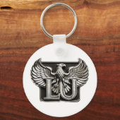 Dein Name ist Lu und hier ist dein Adler Design Sleutelhanger (Voorkant)