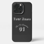 "Dein Name" - The New Generation 01 - iPhone Hoesje (Achterkant)