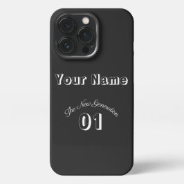 "Dein Name" - The New Generation 01 -  iPhone 13 Pro Hoesje