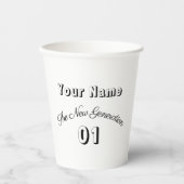 "Dein Name" - The New Generation 01 - Papieren Bekers (Voorkant)