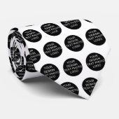 DEIN ONTWERP/TEXT/FOTO/LOGO/FIRMA/BUSINESS Herren Stropdas (Opgerold)