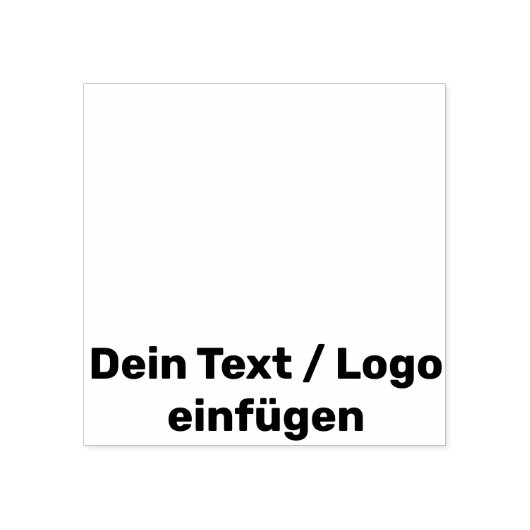 DEIN TEXT / LOGO Business custom Rubber Stamp  Rubberstempel (Afrduk)