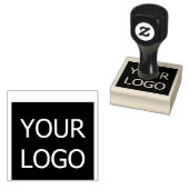 DEIN TEXT / LOGO Custom Business Rubber Stamp  Rubberstempel (Gestempeld)