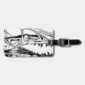 Deinonychus Bagagelabel (Voorkant horizontaal)