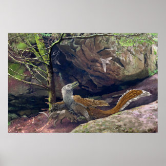 Deinonychus Prooi Beperking Redux Print