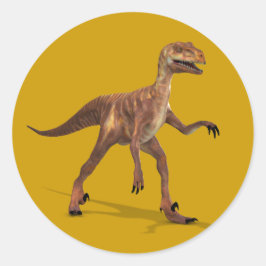 Deinonychus Ronde Sticker