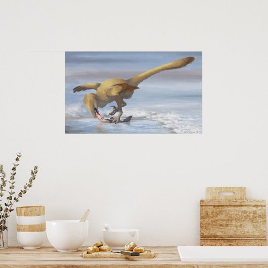 Deinonychus Sushi Print (Keuken)