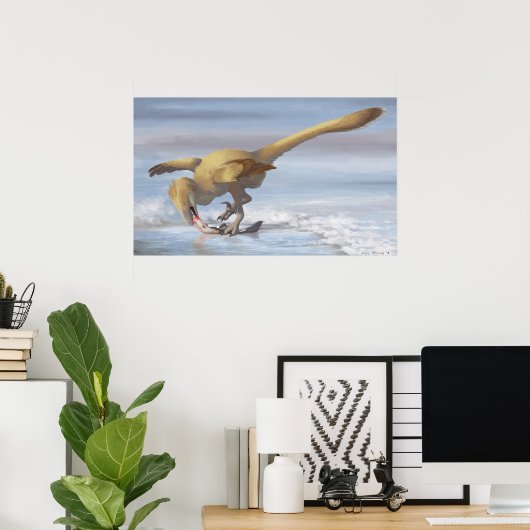 Deinonychus Sushi Print (Thuiskantoor)