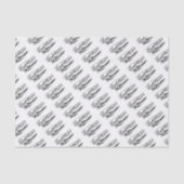 Deinonychus Tissuepapier (Voorkant)