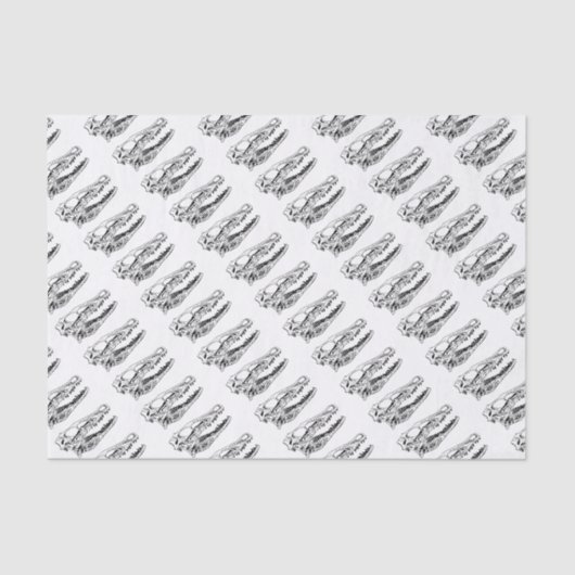 Deinonychus Tissuepapier (Voorkant)