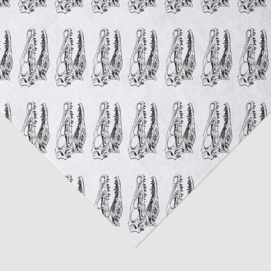 Deinonychus Tissuepapier (Detail)