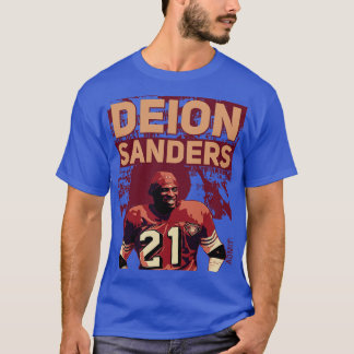 Deion Sanders vintage poster T-shirt