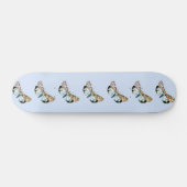 Deiopeia pulchella - Kwetsbare Flunkey Moth Persoonlijk Skateboard (Horizontaal)