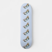 Deiopeia pulchella - Kwetsbare Flunkey Moth Persoonlijk Skateboard (Voorkant)