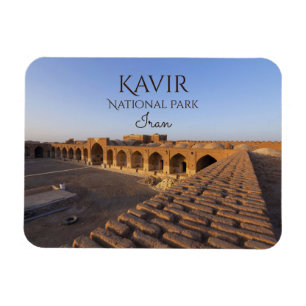 Deir-e Gachin Caravanserai, Kavir National Park Magneet