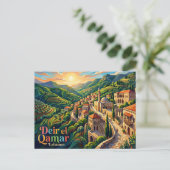 Deir el Qamar Libanon Briefkaart (Staand voorkant)