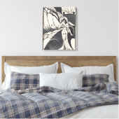 Deirdre Canvas Afdruk (Insitu (Slaapkamer))