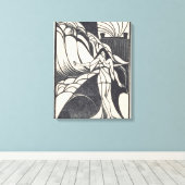 Deirdre Canvas Afdruk (Insitu (Houten vloer))