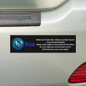 Deism Bumpersticker (Op auto)