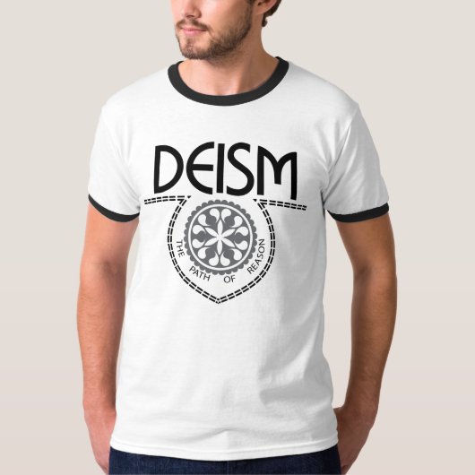 Deïsme - Het pad van Reason Ringer T-Shirt (Voorkant)