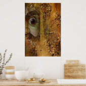 Deity Abstract afdrukken Poster (Keuken)